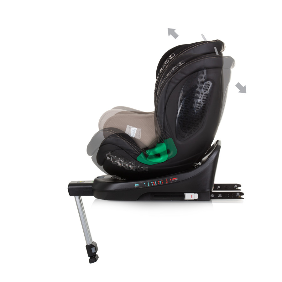 Стол за кола 360 I-size 40-150 Максимус макадамия