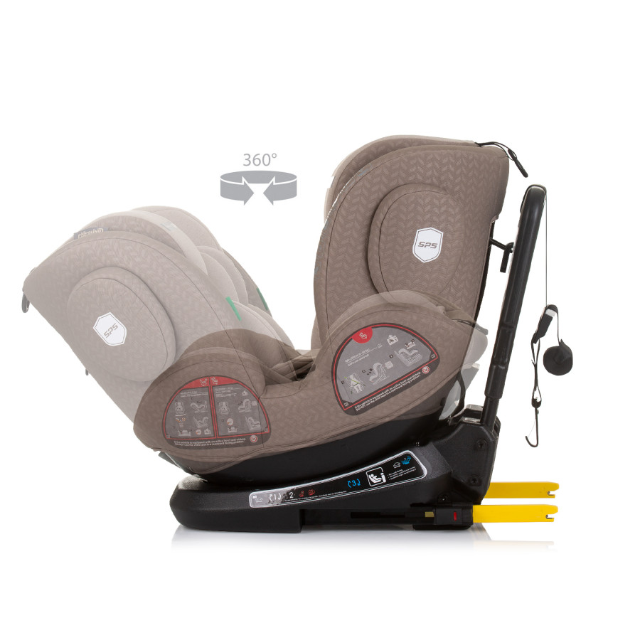 Стол за кола 360 I-size 40-150 Peak макадамия