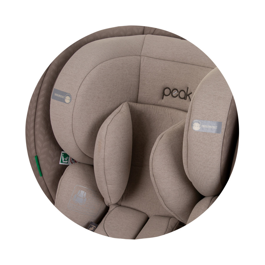 Стол за кола 360 I-size 40-150 Peak макадамия