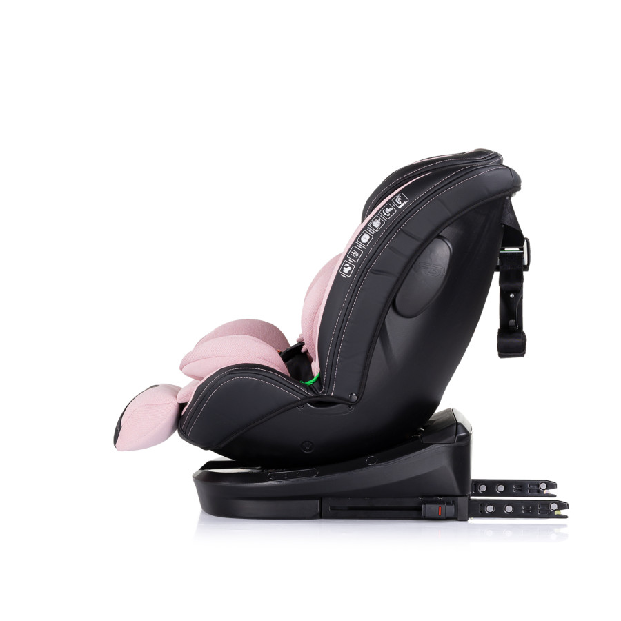 Стол за кола 360 i-Size 40-150 см Hypnotic розов маршмелоу