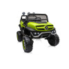Eлектрически джип Mercedes UNIMOG зелен EVA гуми