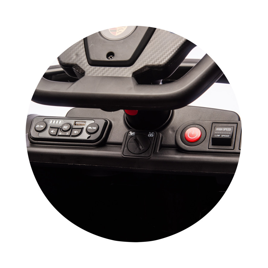 Електрическа кола Formula E Porsche червена