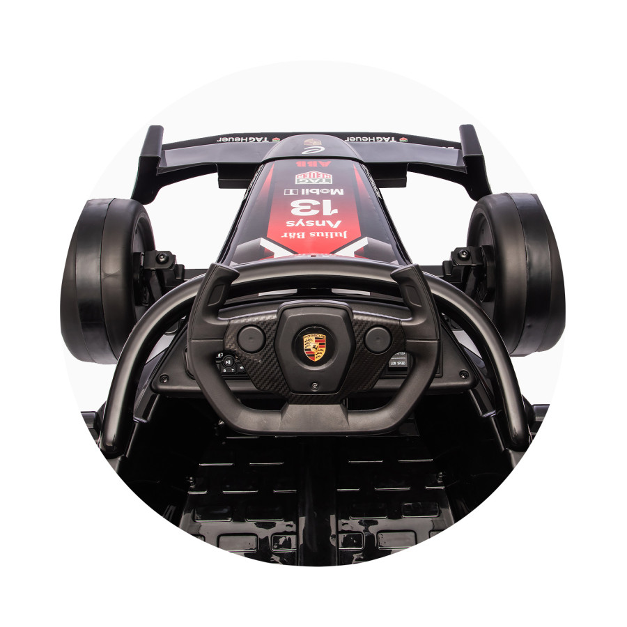 Електрическа кола Formula E Porsche червена