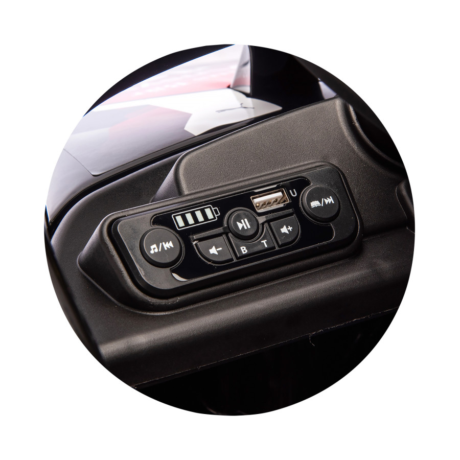 Електрическа кола Formula E Porsche червена