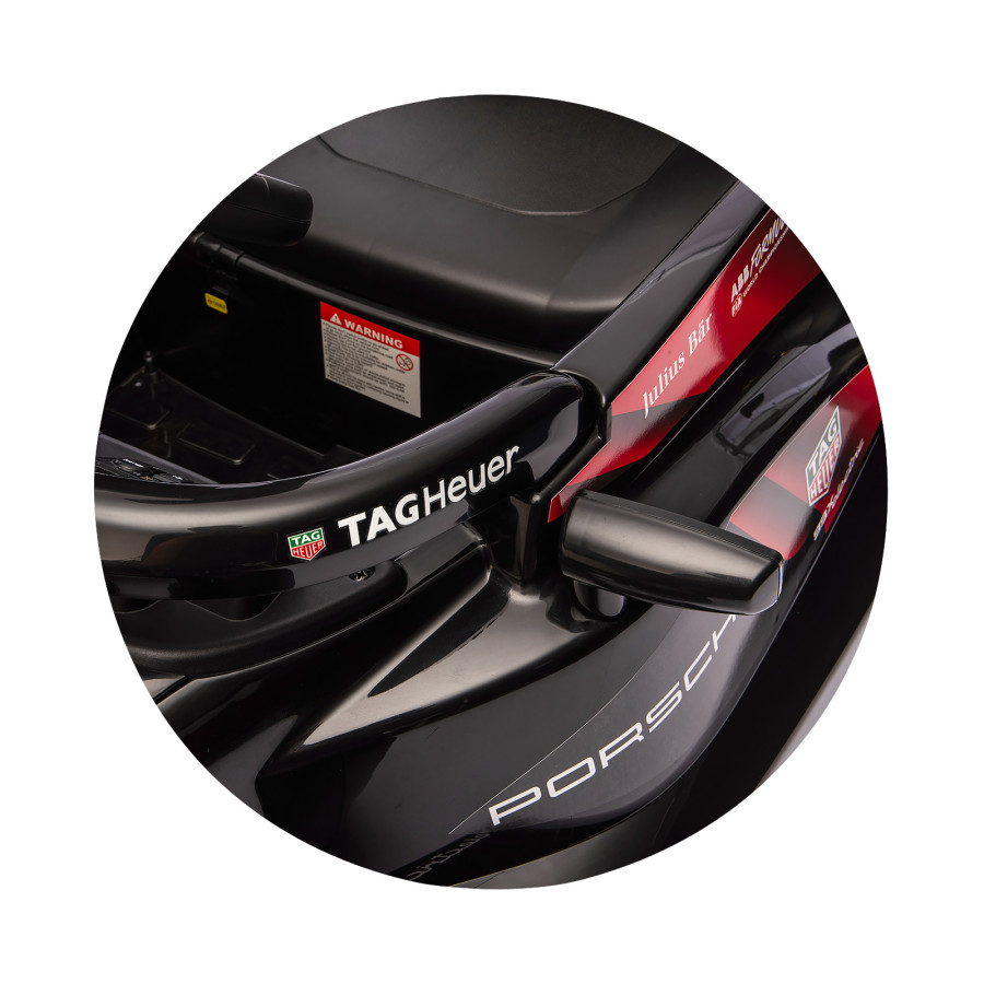 Електрическа кола Formula E Porsche червена