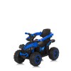 Количка за яздене с дръжка ATV синя