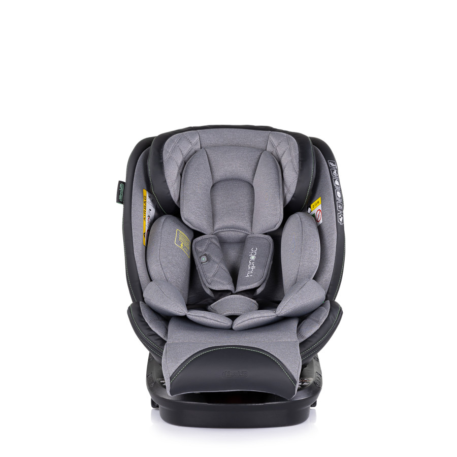Стол за кола 360 i-Size 40-150 см Hypnotic облачно сиво