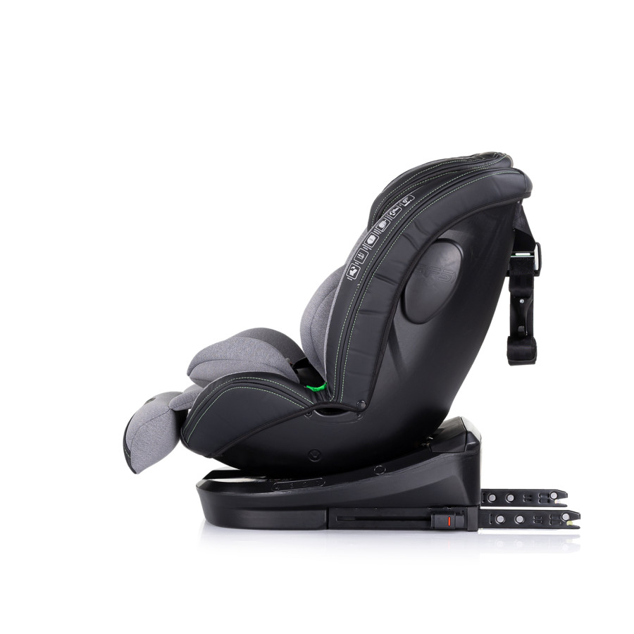 Стол за кола 360 i-Size 40-150 см Hypnotic облачно сиво