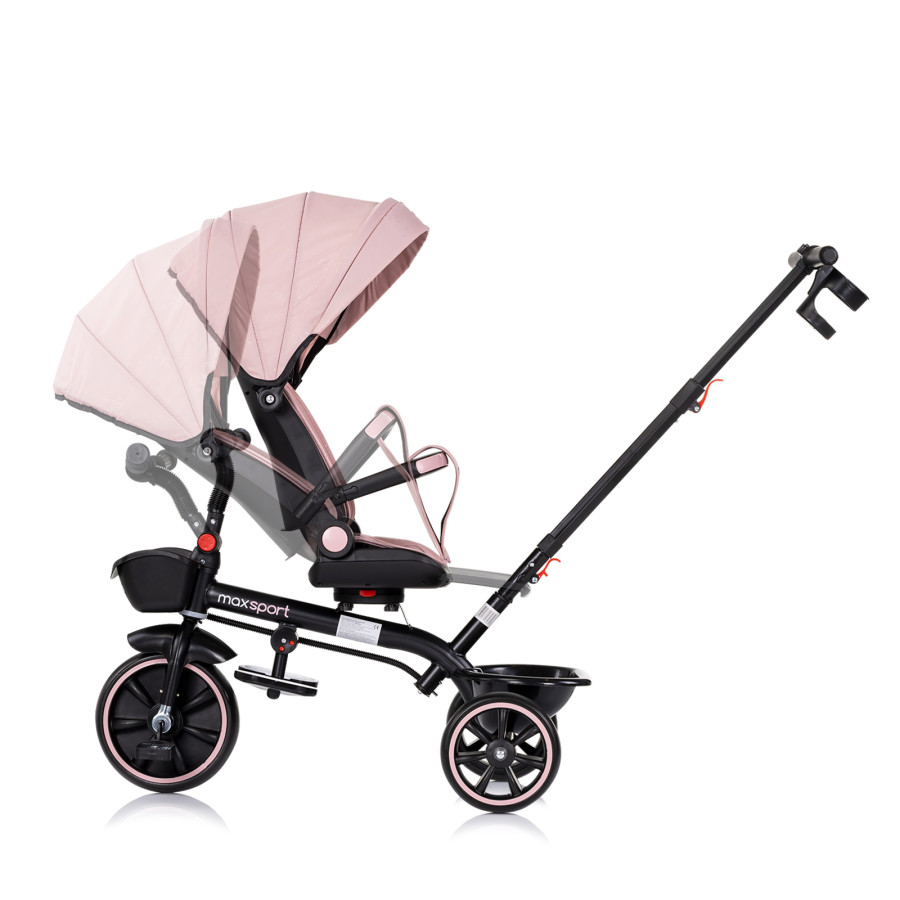 Триколка със сенник Max Sport маршмелоу Триколка със сенник Max Sport маршмелоу