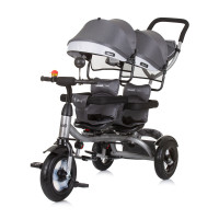 Триколка за близнаци 2PLAY сребристо сиво