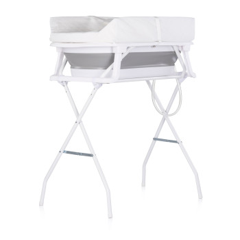 Вана със стойка и подложка Соната сива