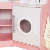 Голяма детска дървена кухня с аксесоари 134x80x99 см