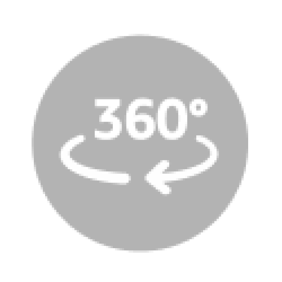 Въртяща се на 360 градуса секция Rocket White/Grеy