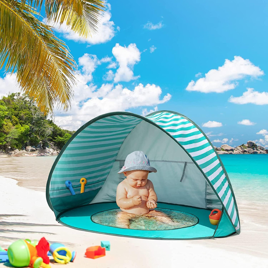 Детска Pop-Up палатка за игра с UV защита 50+ 120×80×70 см