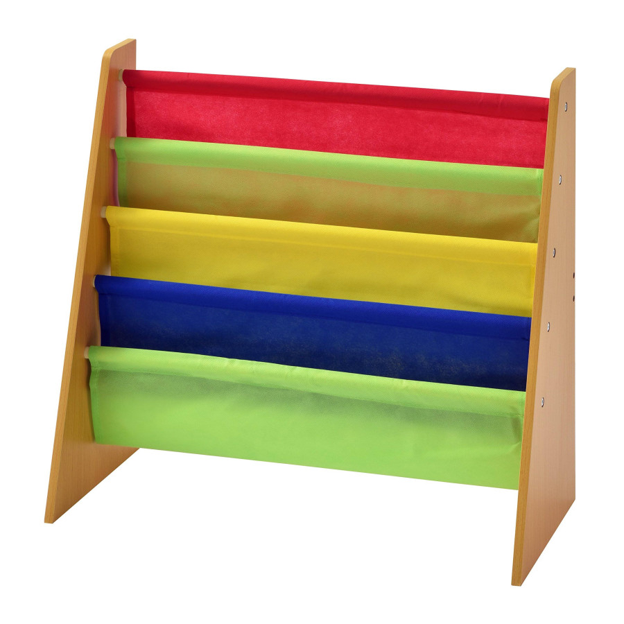 Детска етажерка за книги и играчки- органайзер за съхранение COLORS