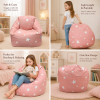 Детски пуф барбарон Little Stars 100% памук 55x44x55 см