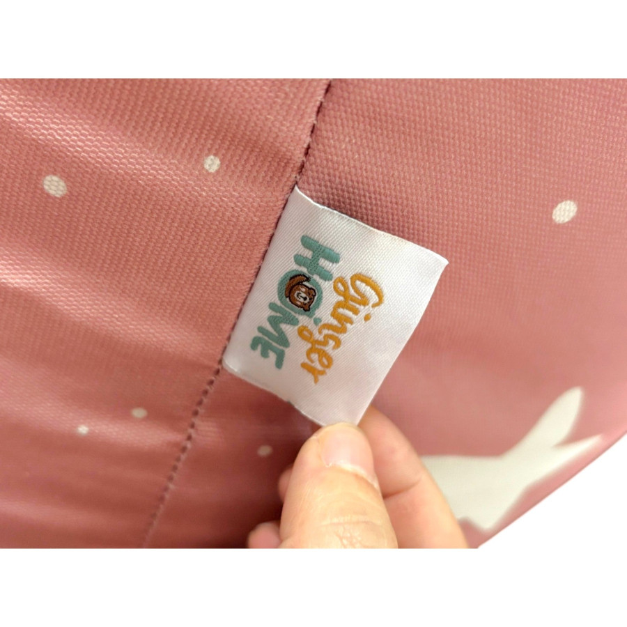 Детски пуф барбарон Little Stars 100% памук 55x44x55 см