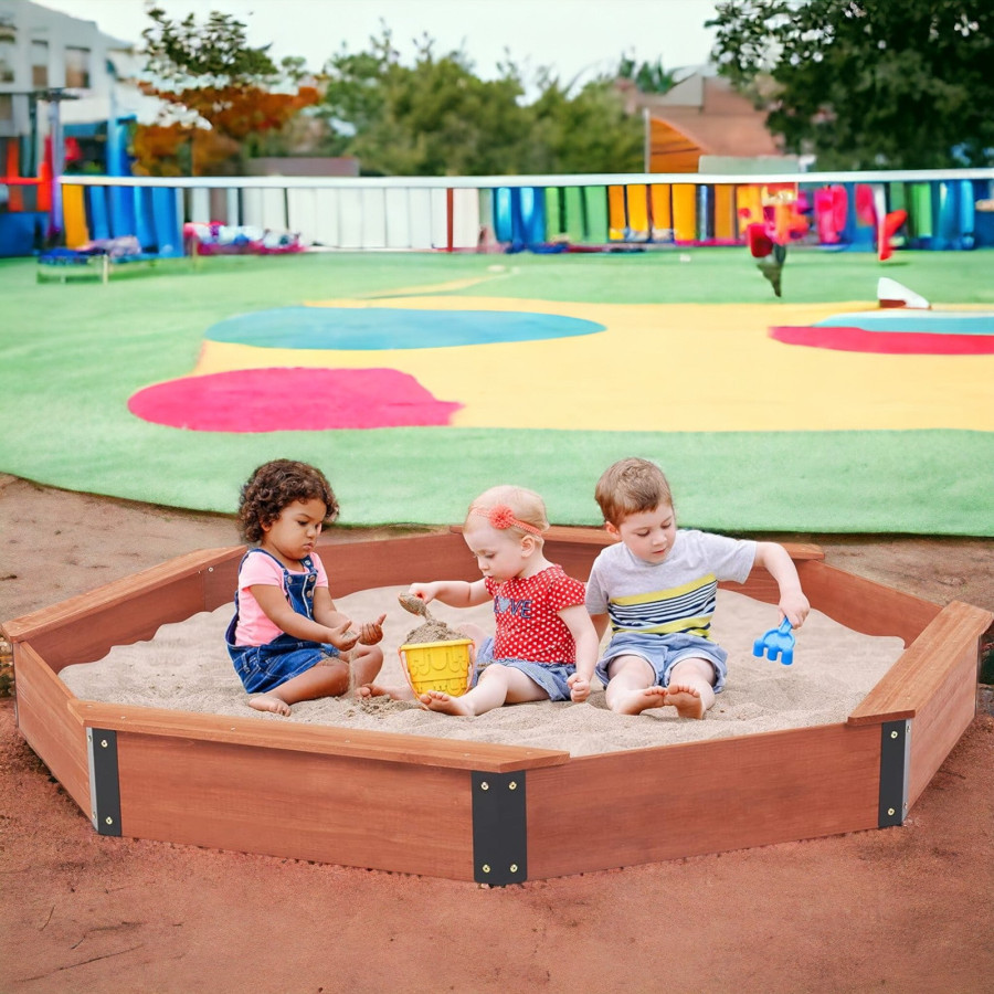Голям детски пясъчник Ginger Home 199х199х23 см