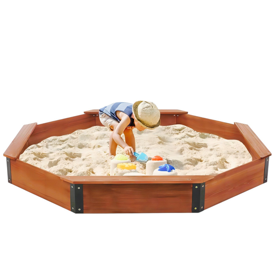 Голям детски пясъчник Ginger Home 199х199х23 см