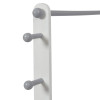 Дървена стойка за детски дрехи White and Grey