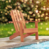 Детски дървен стол шезлонг Adirondack
