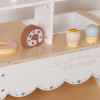 Детски дървен щанд за сладолед MDF Монтесори 44/57x28x95.5 см
