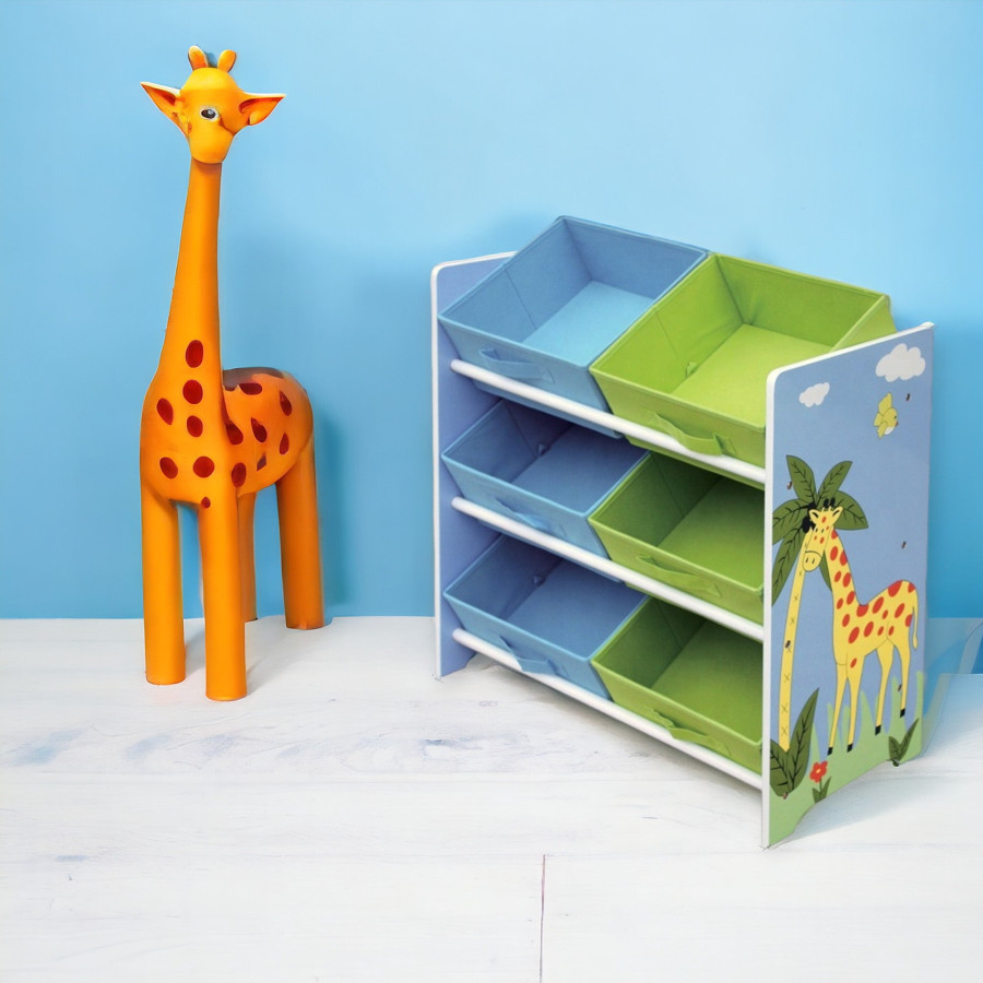 Органайзер за играчки с кутии за съхранение SAVANNA
