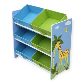 Органайзер за играчки с кутии за съхранение SAVANNA