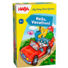 Настолна игра Здравей, ваканция с 3D кола и цветове 2+ години