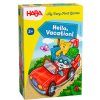 Настолна игра Здравей, ваканция с 3D кола и цветове 2+ години