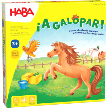Стратегическа настолна игра Хоп в галоп 3-12 години