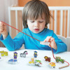 Дървена игра за нанизване Ферма 2+ години