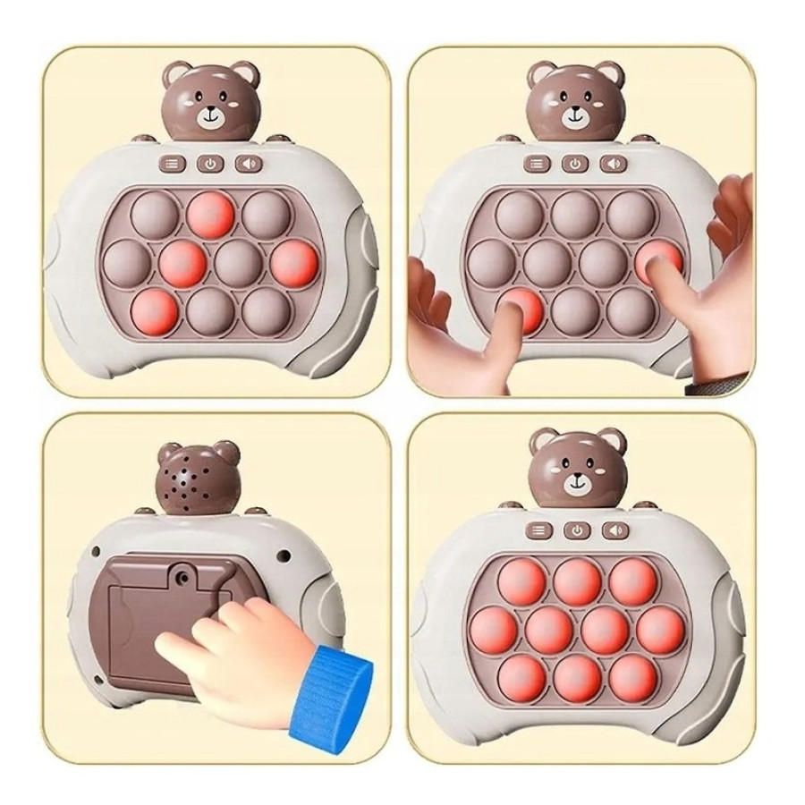 Интерактивна антистрес игра Мече с 4 режима на игра