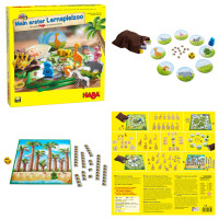 Колекция от 10 настолни игри за деца Зоопарк (3-8 г.)