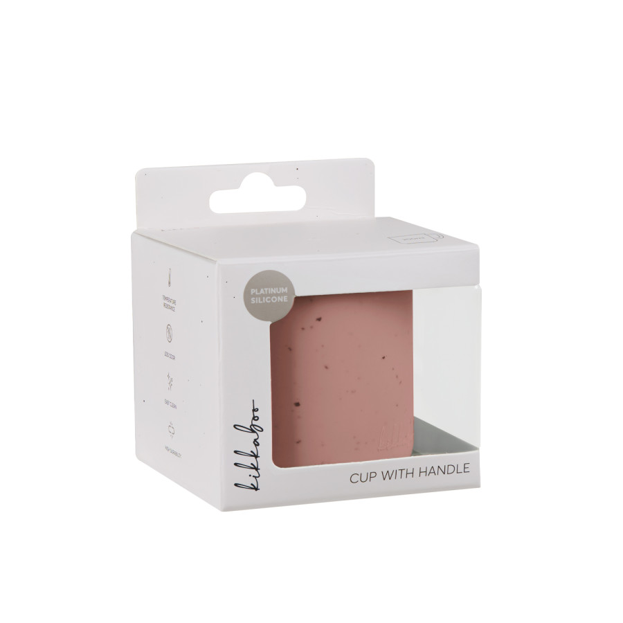 Чаша с дръжка Platinum Silicone Blush