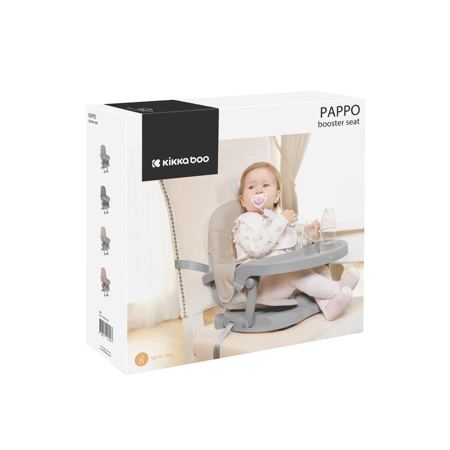 Седалка за хранене повдигаща Pappo Pink