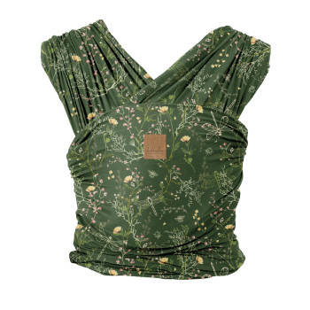Слинг за носене на бебе Isla Garden Deep Green