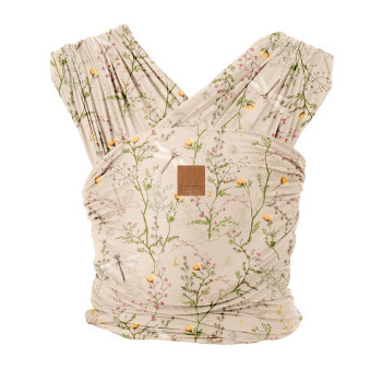 Слинг за носене на бебе Isla Secret Garden Beige