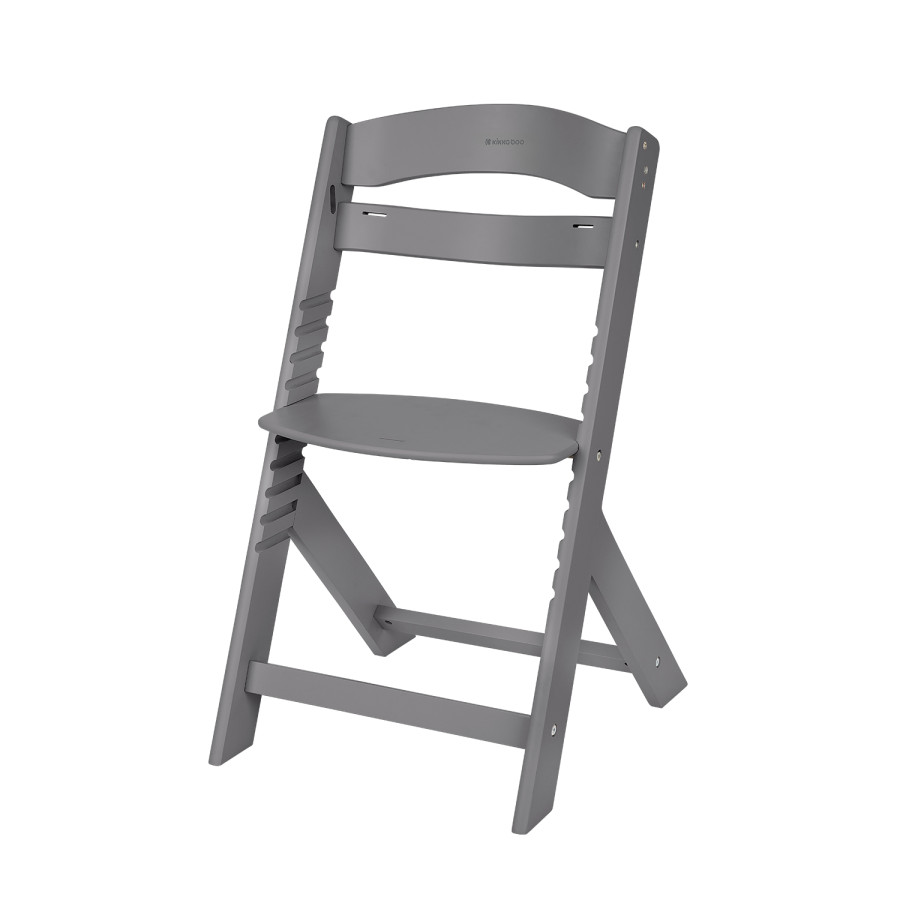 Дървен стол за храненe Nordy Dark Grey