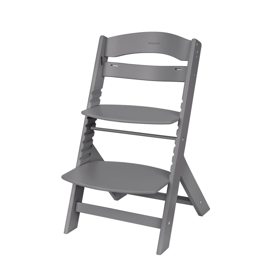 Дървен стол за храненe Nordy Dark Grey