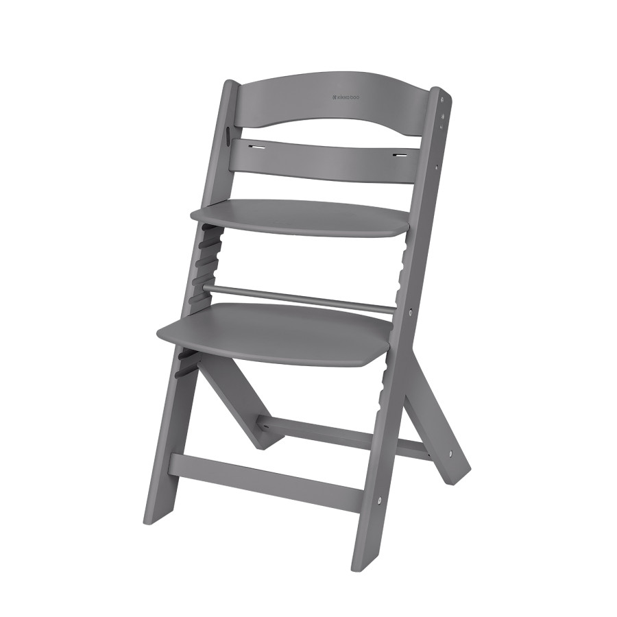 Дървен стол за храненe Nordy Dark Grey