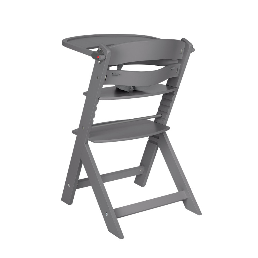 Дървен стол за храненe Nordy Dark Grey