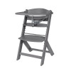 Дървен стол за храненe Nordy Dark Grey