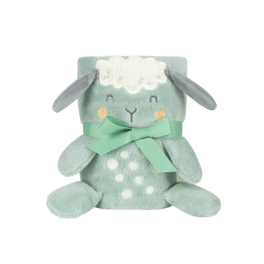 Бебешко одеяло с 3D бродерия Sleepy Sheep