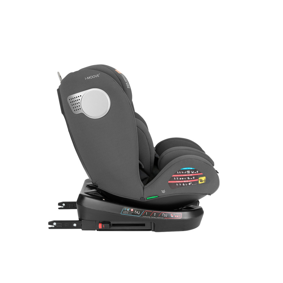 Стол за кола 40-150 см i-Moove 2 i-SIZE Dark Grey