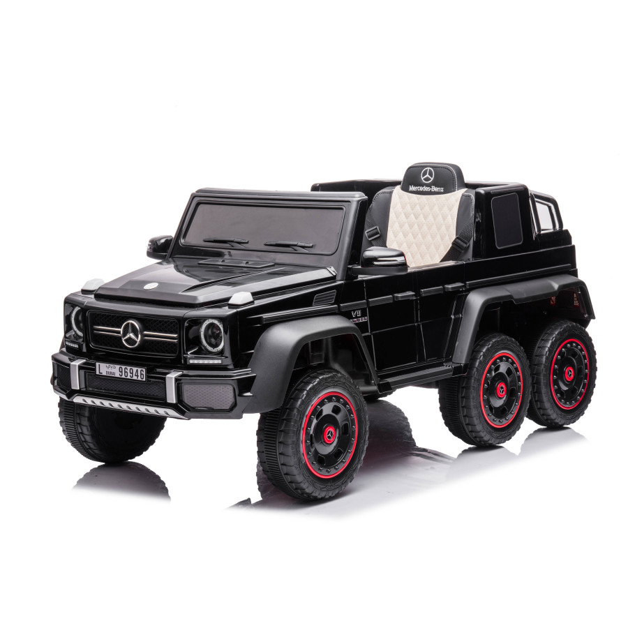 Акумулаторна кола Licensed Mercedes Benz G63 AMG 6*6 Black