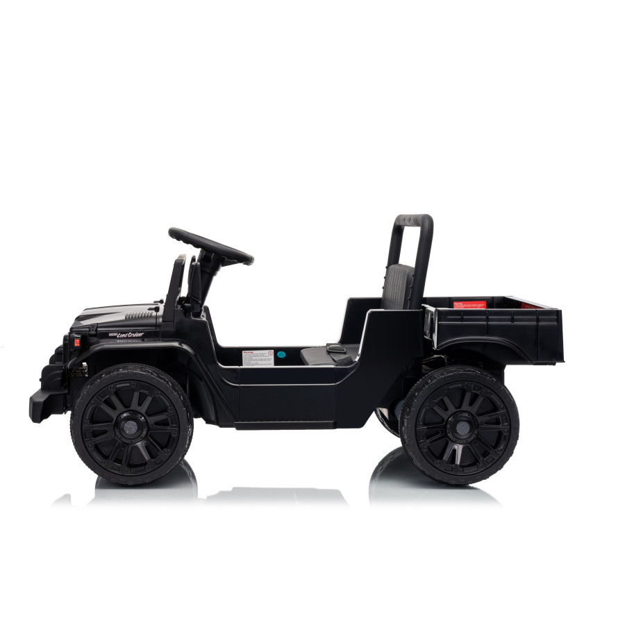 Акумулаторна кола Licensed Toyota Land Cruiser FJ45 Pick Up Black