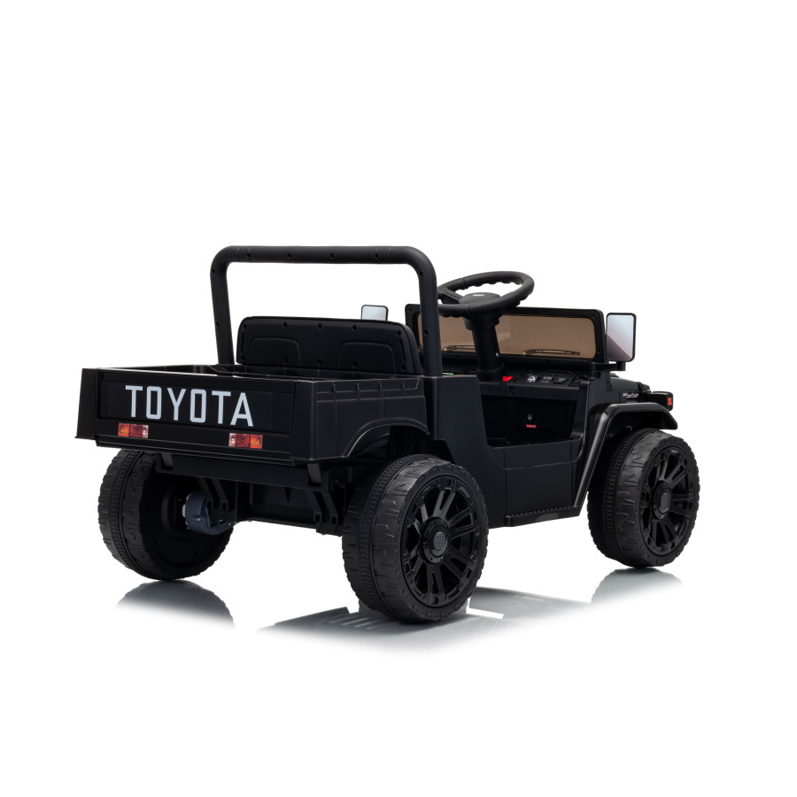 Акумулаторна кола Licensed Toyota Land Cruiser FJ45 Pick Up Black