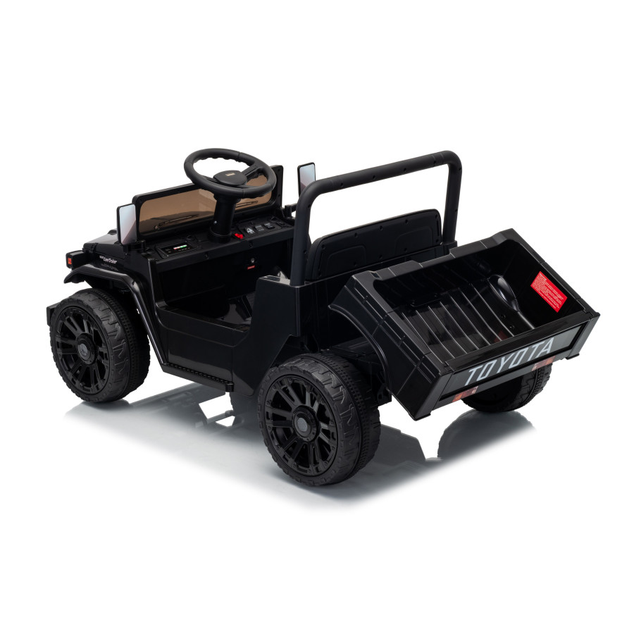 Акумулаторна кола Licensed Toyota Land Cruiser FJ45 Pick Up Black