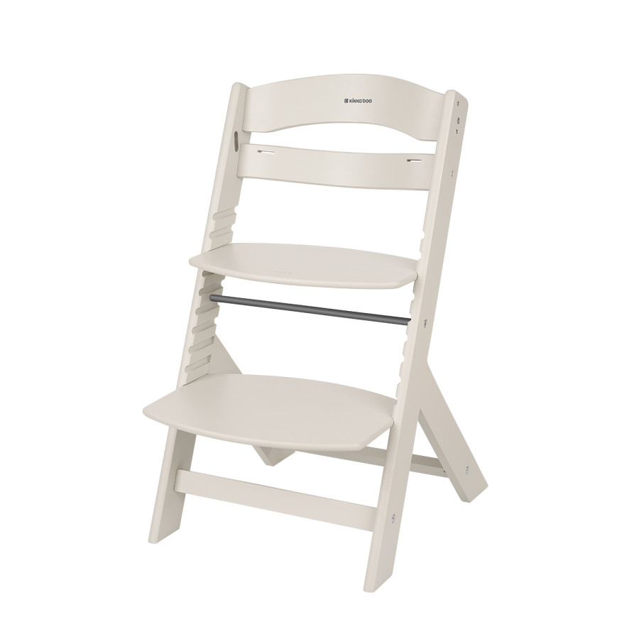 Дървен стол за храненe Nordy Light Beige